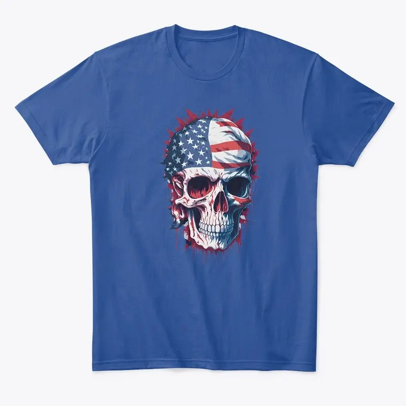 Edgy Elegance: Skull Printed T-Shirts