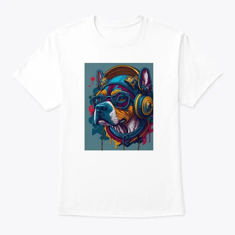 Canine Groove: Printed T-Shirts