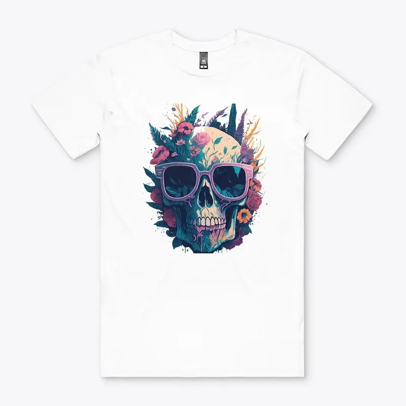 Rebel Chic: Skull Printed T-Shirts