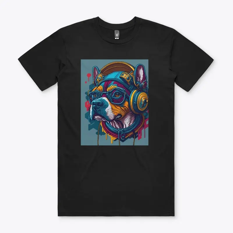 Canine Groove: Printed T-Shirts