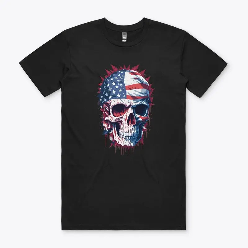 Edgy Elegance: Skull Printed T-Shirts