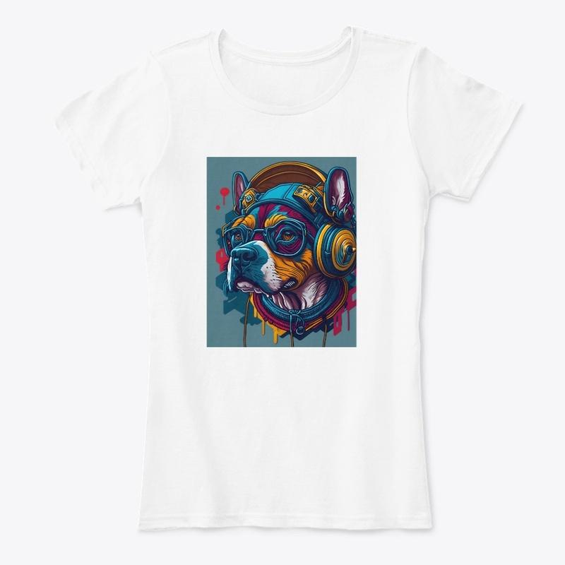 Canine Groove: Printed T-Shirts