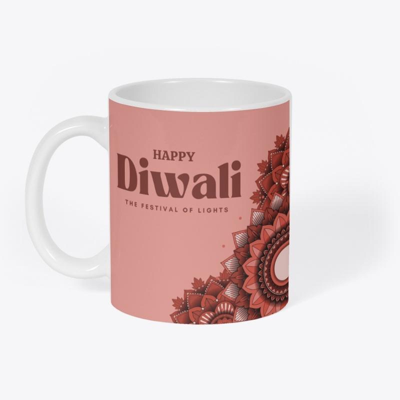 Happy Diwali Printed Ceramic Coffee Mug