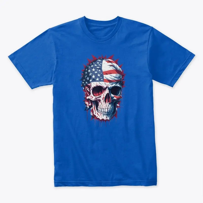 Edgy Elegance: Skull Printed T-Shirts