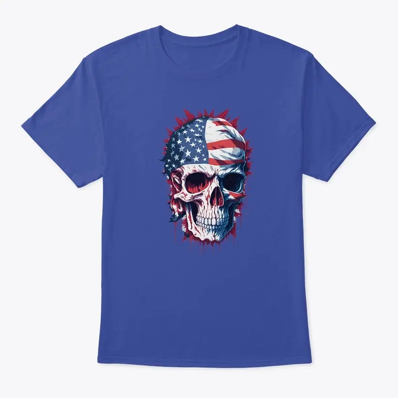 Edgy Elegance: Skull Printed T-Shirts