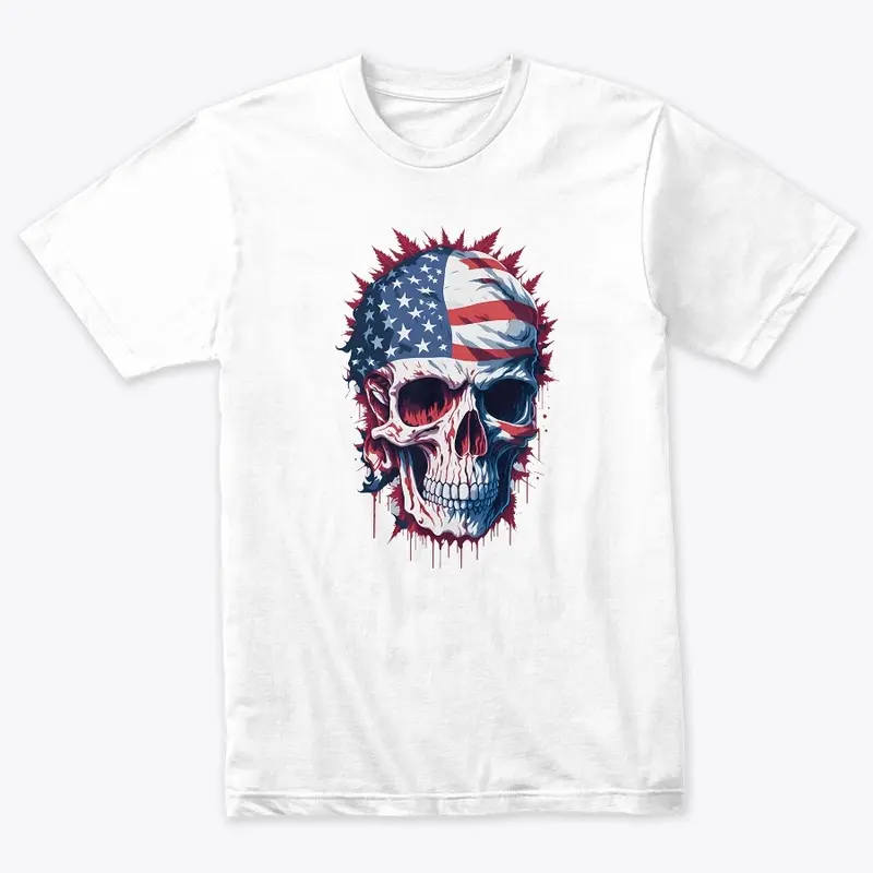 Edgy Elegance: Skull Printed T-Shirts